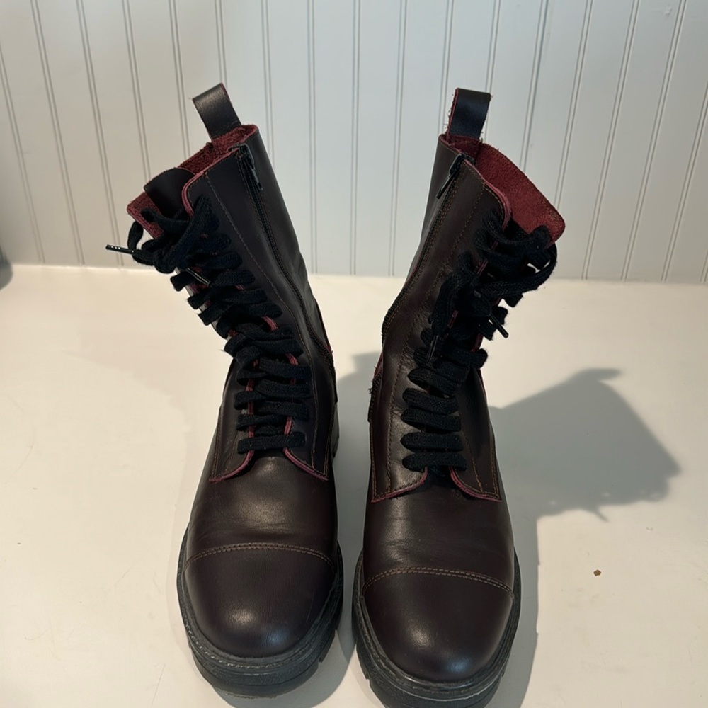 Zara women’s Combat Ankle Boots